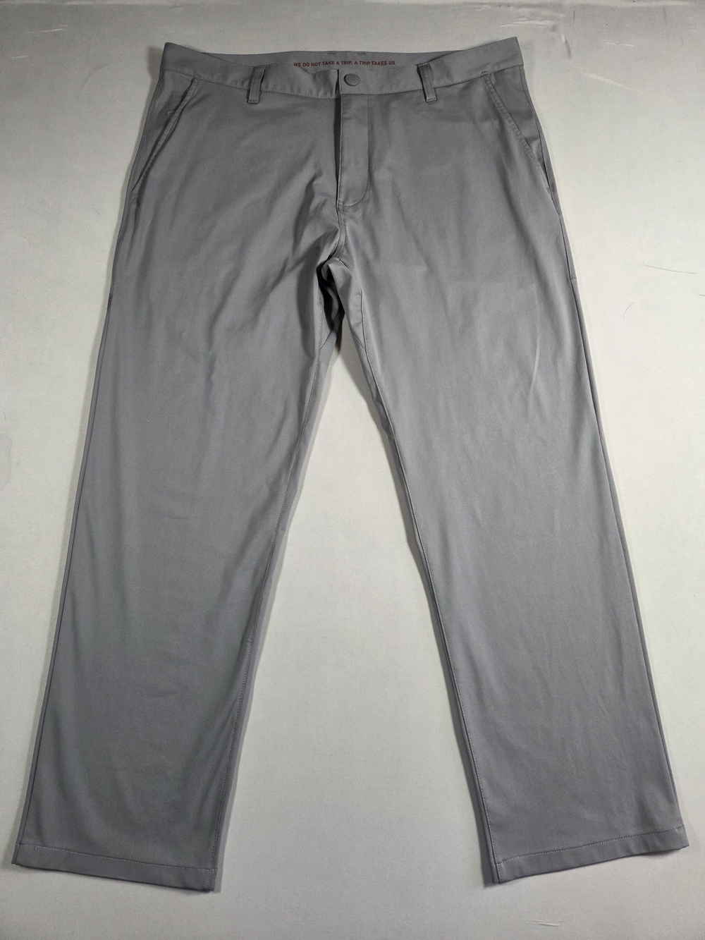 RHONE Light Gray Performance Chinos Size 36x29